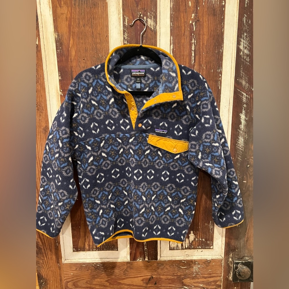 Retro print Patagonia Synchilla